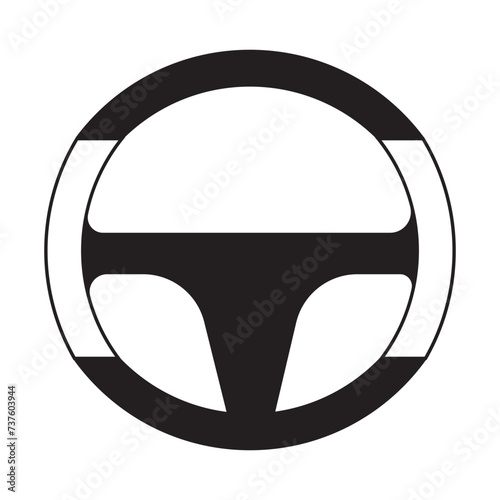 steering wheel logo