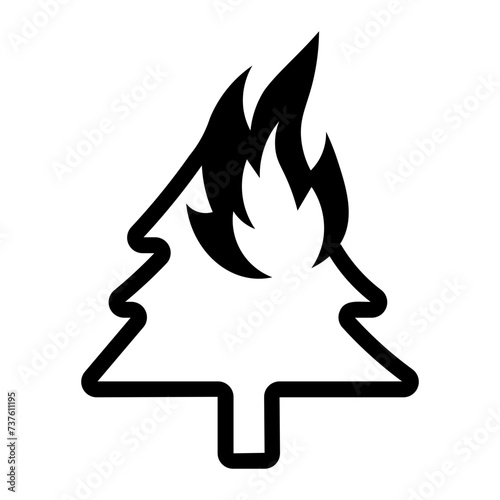 deforestation icon