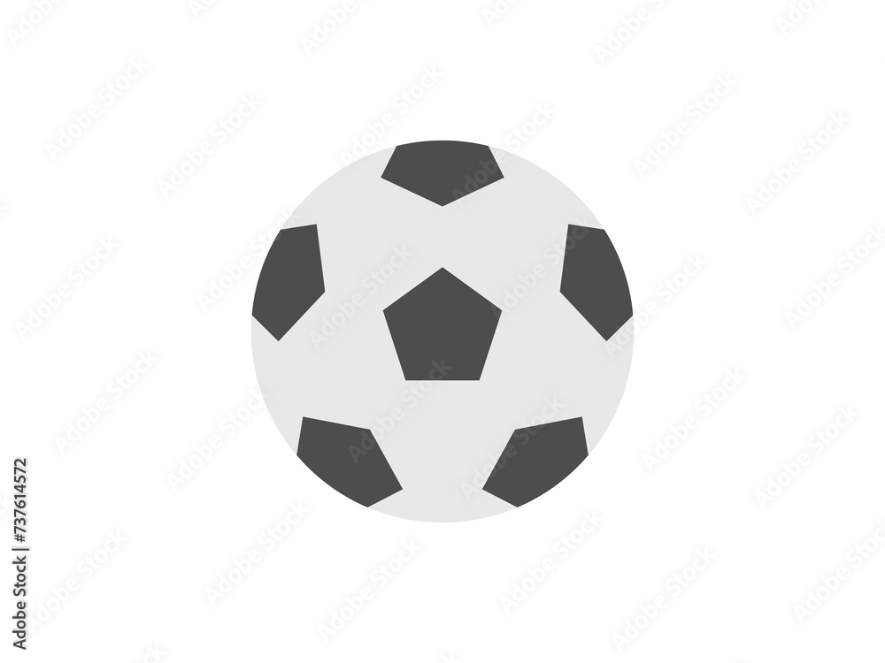 サッカーのアイコンのイラスト サッカーのアイコンのイラスト