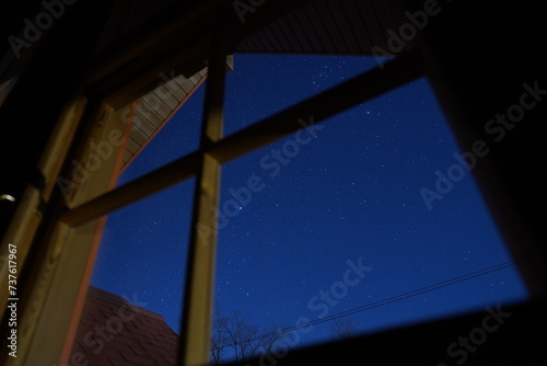 窓越しのシリウス