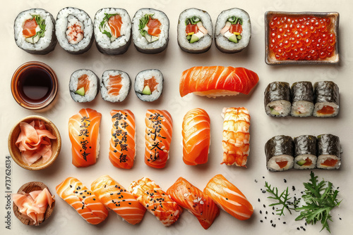 Imagen cercana de las manos de un chef experto elaborando sushi. Captura detalles como la destreza y la meticulosidad en la preparación de Sushi