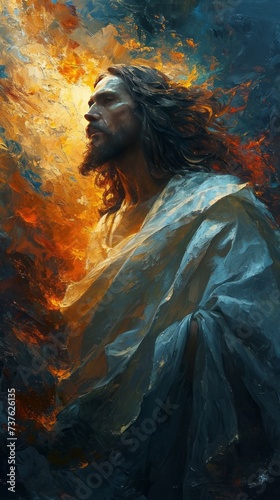Artistic Representation of Jesus Christ and Christian Faith