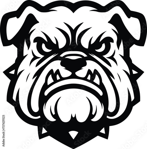dog, shiba, retriever, bulldog, head, animal illustration
