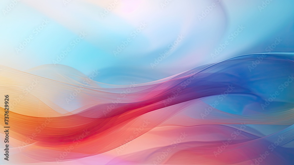 Obraz premium Abstract Vibrant Gradient background. Saturated Colors Smears