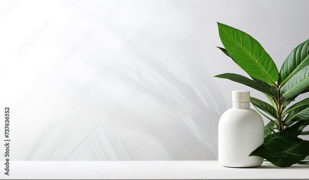 Color design of natural cosmetic cream serum skincare blank bottle packaging Color design of natural cosmetic cream serum skincare blank bottle packaging