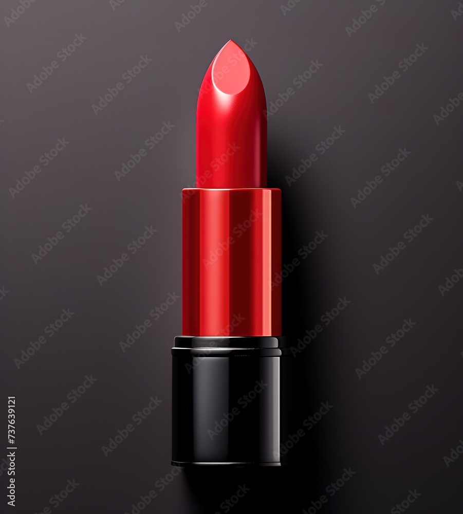 Obraz premium lipstick mockup, cosmetic package design