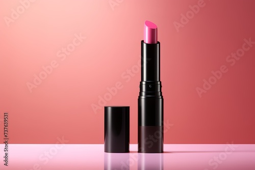 lipstick mockup, cosmetic package design © candra
