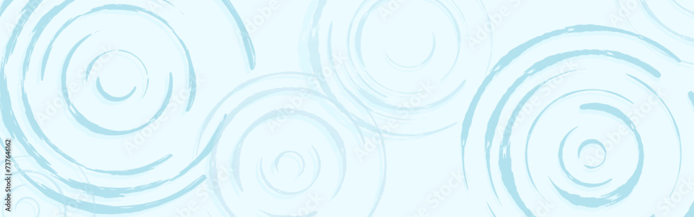 背景イラスト_波紋 背景イラスト_波紋