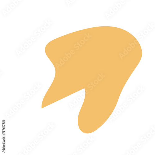 Autumn Abstract shape vector 