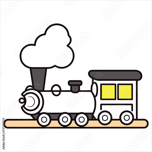 train illustration