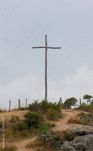 rood on top of a mountain in colombia