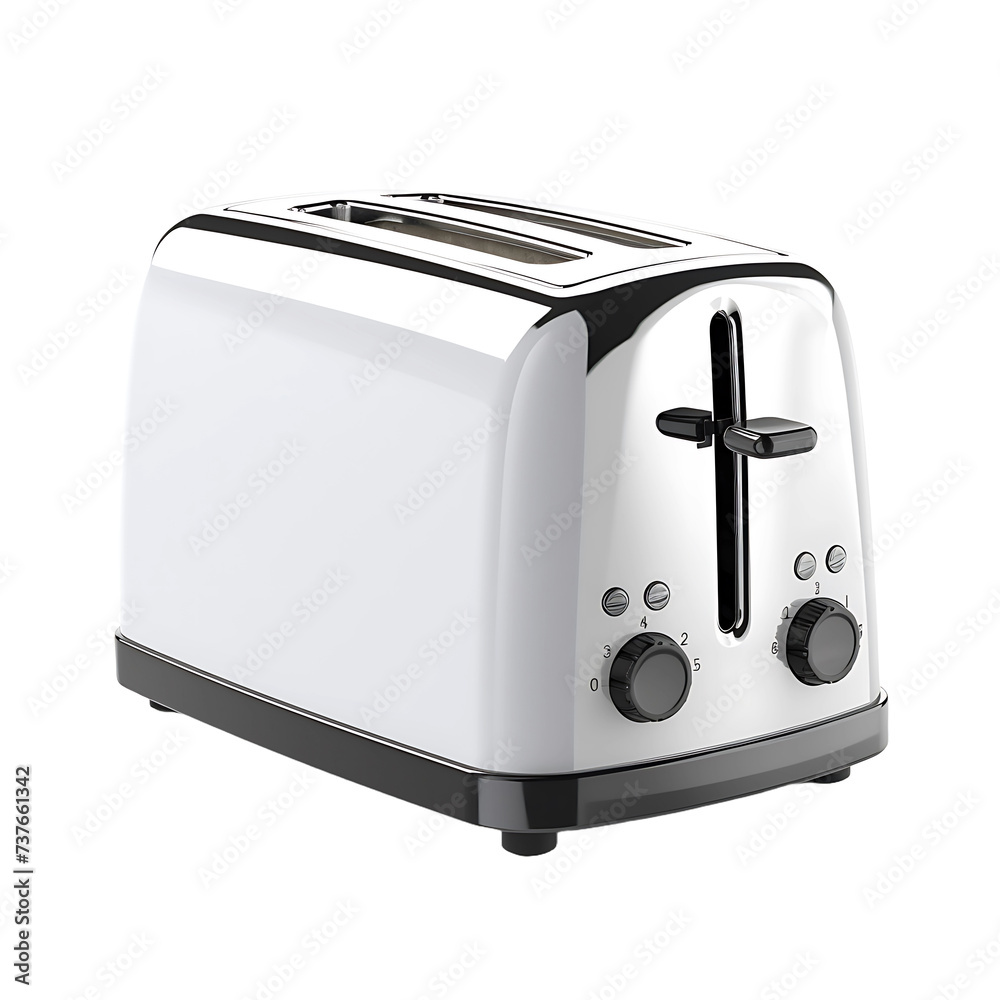 Toaster Extracted on Transparent, Facilitating Easy Graphic Integration Toaster Extracted on Transparent, Facilitating Easy Graphic Integration