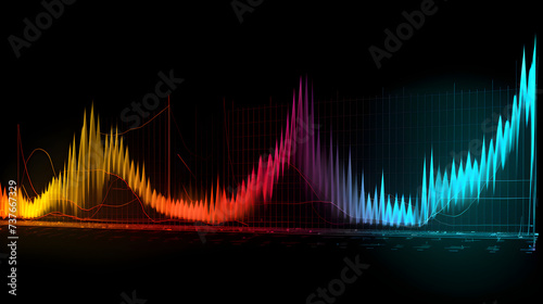 Visual Representation of Frequency Modulation Spectrum: Understanding Signal Distribution