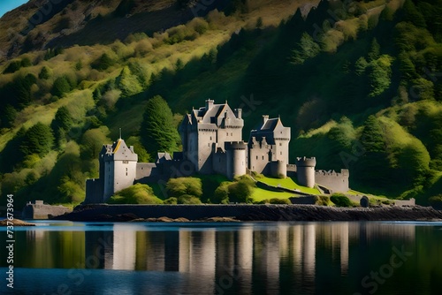 castle in the forest