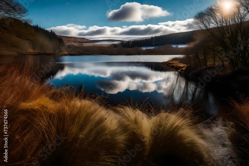 lake in the mountains