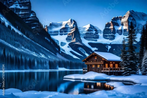 landscape in the mountains