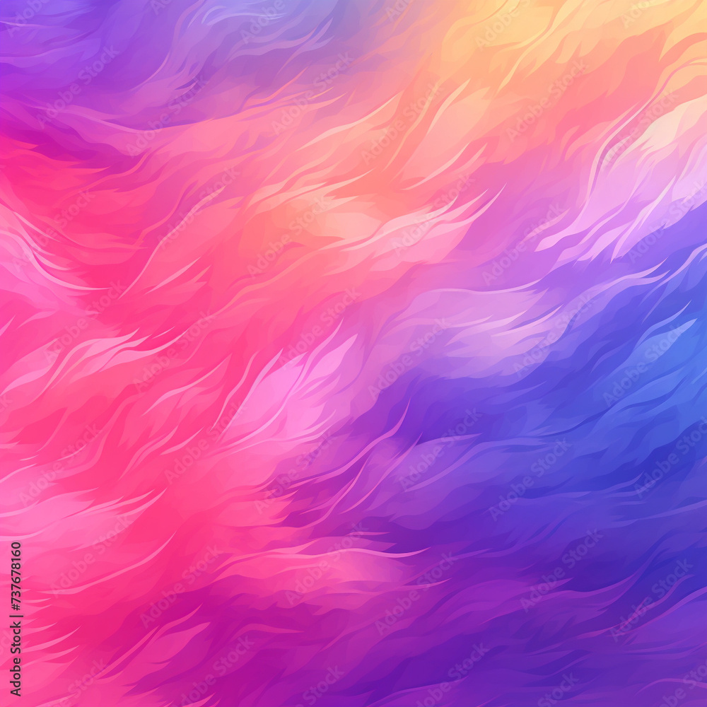 Flowing Waves Soft Silk Texture in Blue and Pink Illustration Flowing Waves Soft Silk Texture in Blue and Pink Illustration