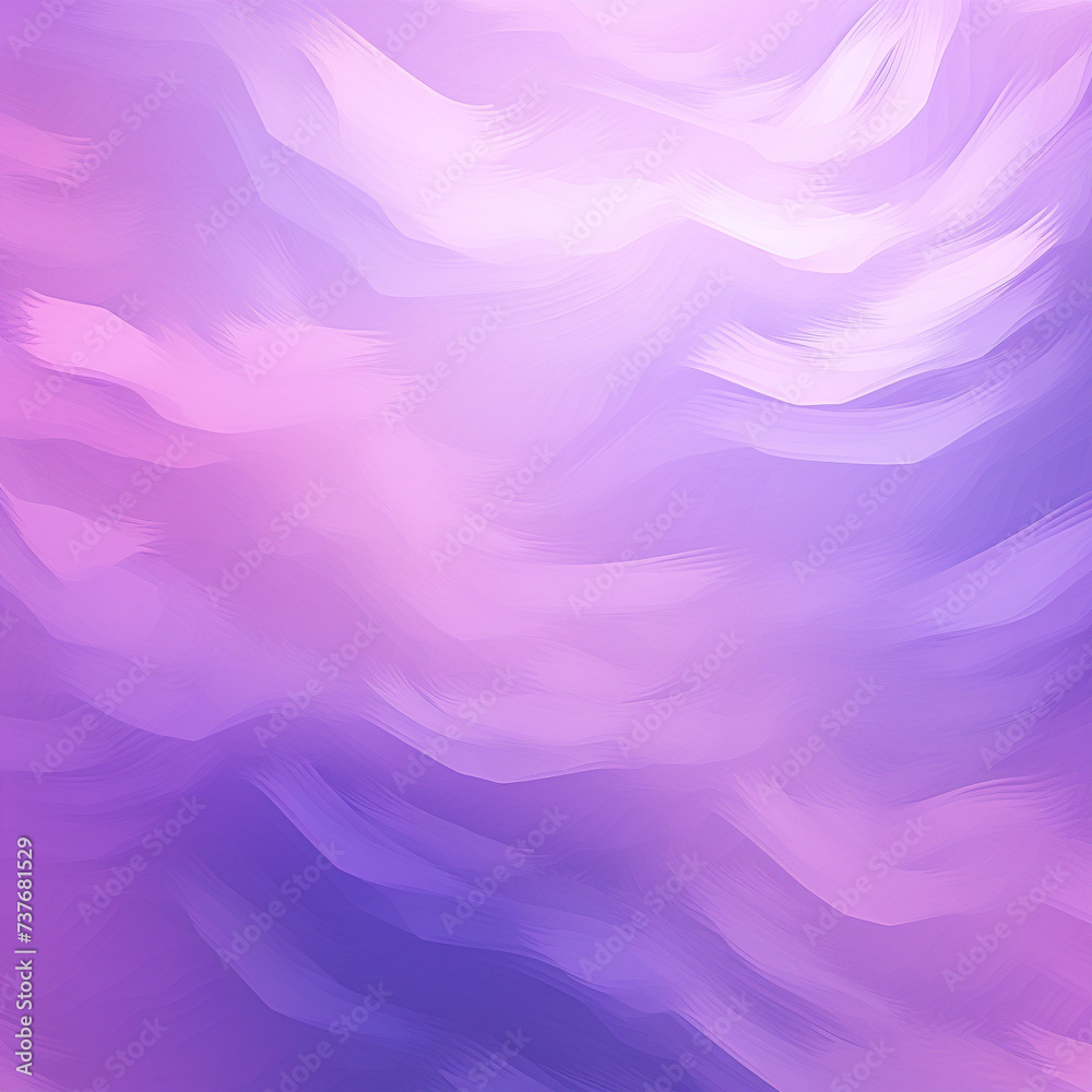 Fototapeta premium Flowing Waves Soft Silk Texture in Blue and Pink Illustration