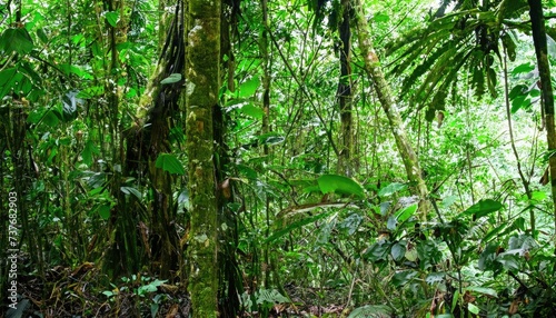 A photo of the Amazon rainforest