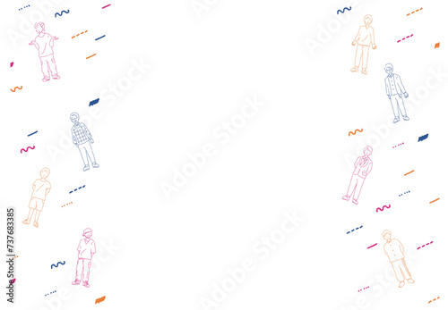 父の日に最適の背景素材