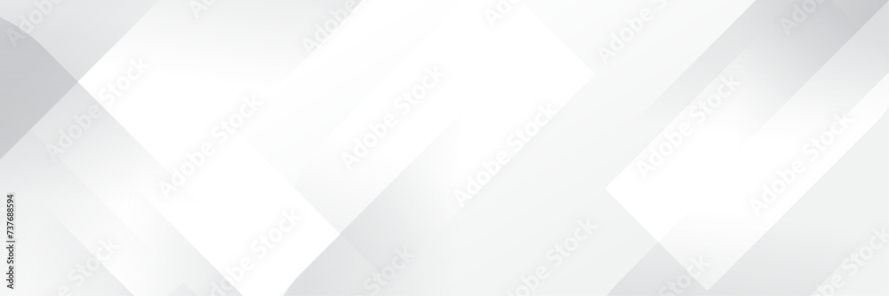 Abstract white Geometric banner design background. Abstract white Geometric banner design background.