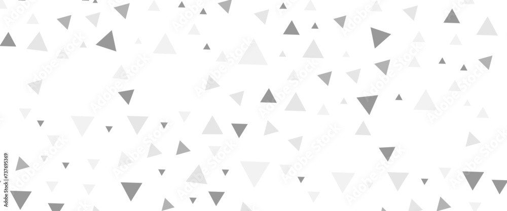 Vector Silver confetti triangle on a white background, Falling triangle on a white background of flying shiny triangles.
Vector Silver confetti triangle on a white background, Falling triangle on a white background of flying shiny triangles.