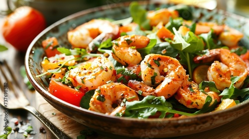 seafood salat photo