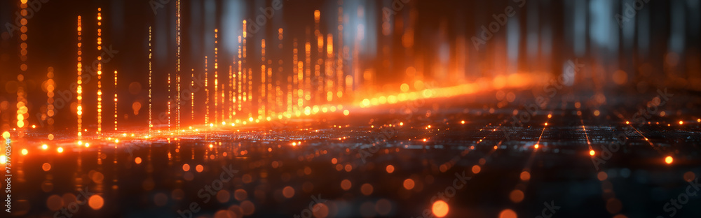 Fototapeta premium High quality, digitally, abstract background