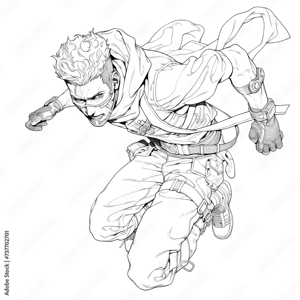 Fototapeta premium kid's coloring book