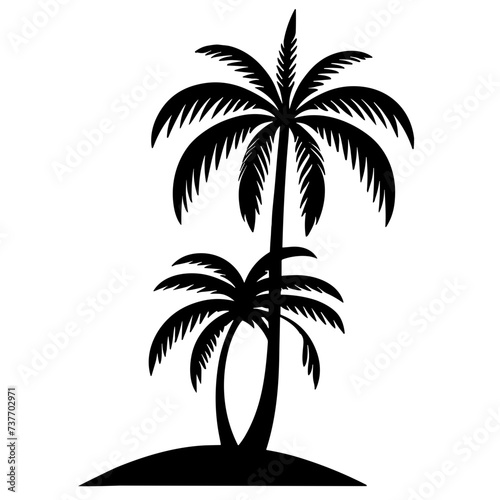 Palm Tree  Summer Palm  Summer Scene  Palm Island  Palm Sunset  Beach Palm  Palm Beach  Tropical Beach  Palm Tree Svg  Palm Tree Cut File  Palm Tree Silhouette  Palm Tree Clipart Printable