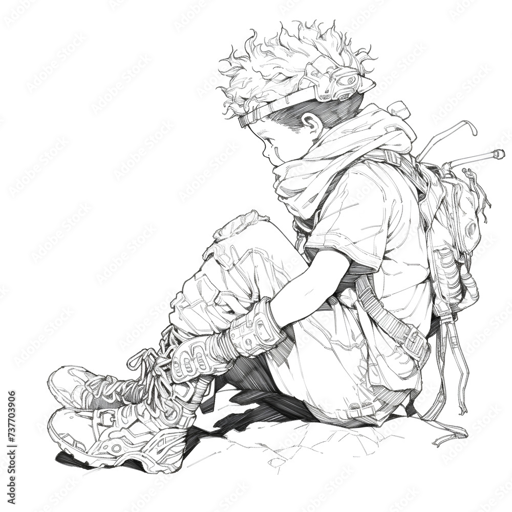 Obraz premium kid's coloring book