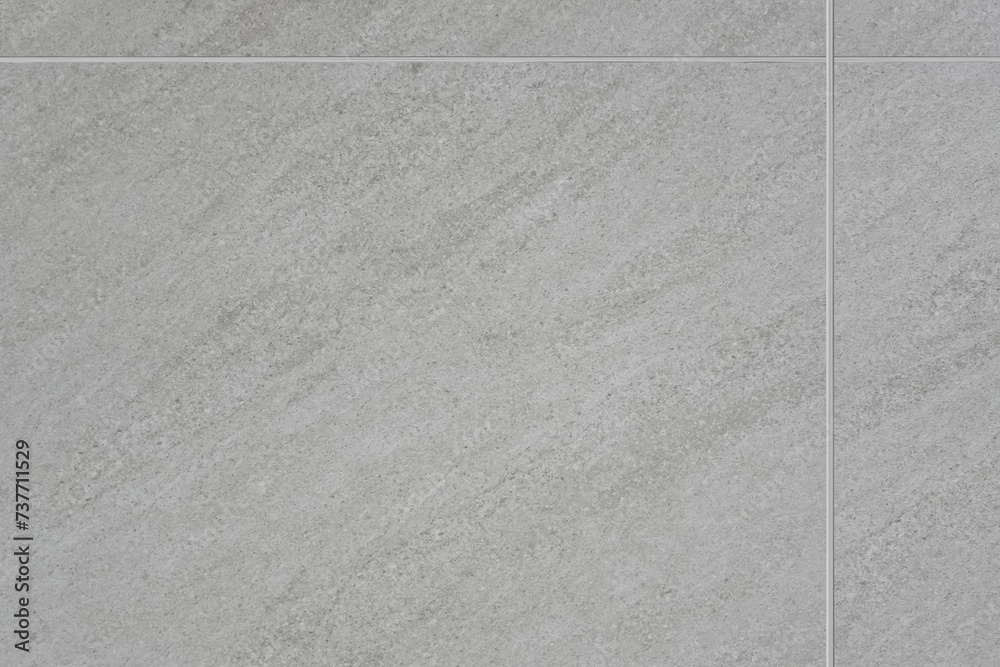 Fototapeta premium Gray wave tile pattern interior