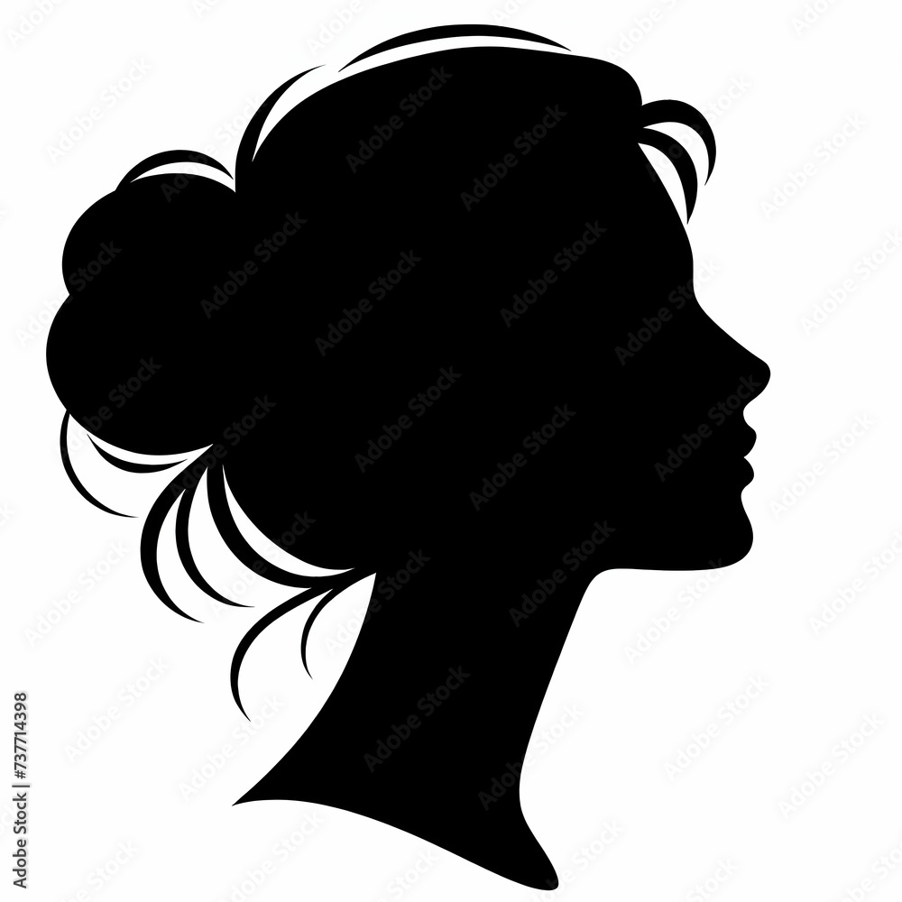 Woman silhouette	
