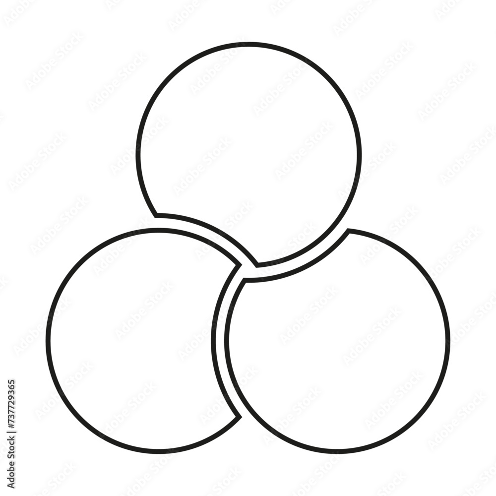 Line info graphic for business project. Editable stroke. EPS 10