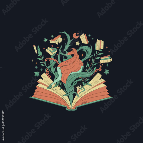 World Book Day Design illustration 
