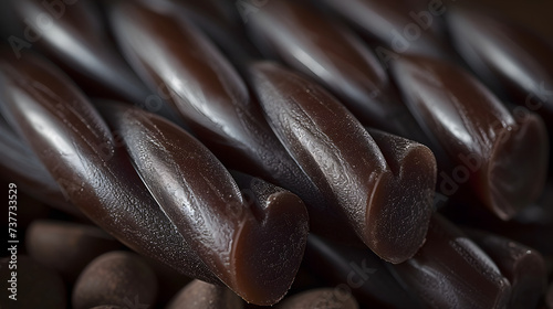 Licorice Twists candy collection, food photo