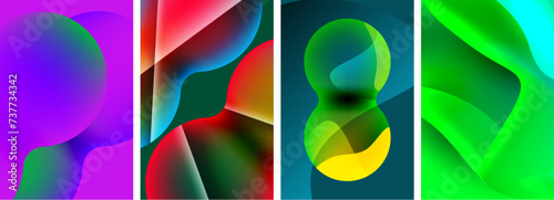 Abstract colors. Abstract backgrounds for wallpaper, business card, cover, poster, banner, brochure, header, website