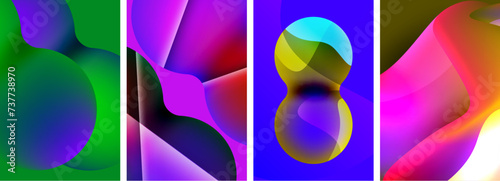 Abstract colors. Abstract backgrounds for wallpaper, business card, cover, poster, banner, brochure, header, website