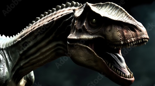 Face Of Dinosaur © Rashid