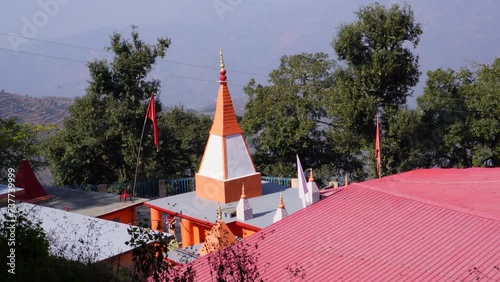 Ekeshwar Mahadev Temple Dome, Pauri Garhwal, A hindu temple photo