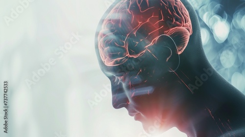 Headache and migraine in humans during magnetic storms and solar bursts of energy, dependence on the weather. Neuronal connections and brain activity. Depression and apathy, mental health problems	