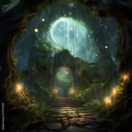 Enchanted Forest Journey: An Epic Quest Through MagicalLandscapes And Ancient Ruins