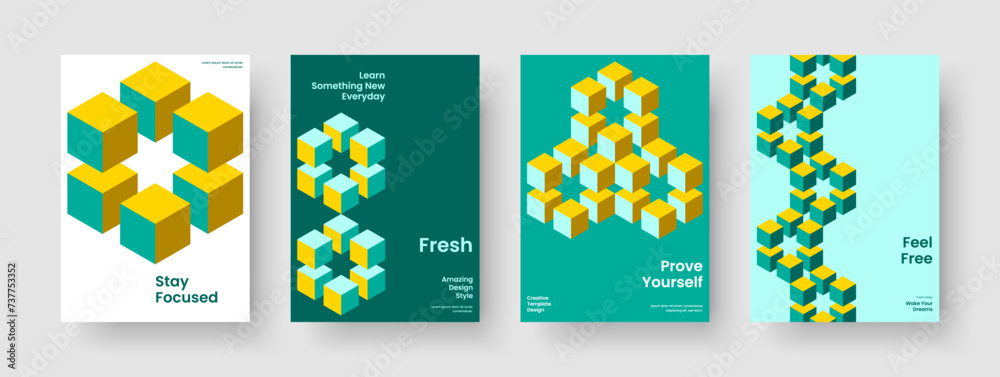 Geometric Brochure Template. Isolated Flyer Layout. Modern Report Design. Poster. Book Cover. Banner. Background. Business Presentation. Advertising. Newsletter. Portfolio. Notebook. Pamphlet