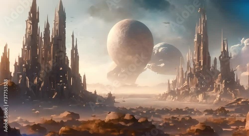The sci-fi world feels like it's on another planet photo