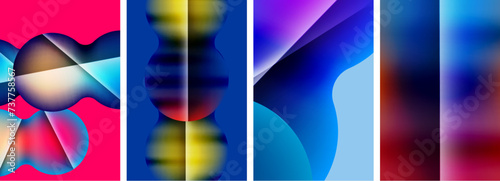 Abstract colors. Abstract backgrounds for wallpaper, business card, cover, poster, banner, brochure, header, website