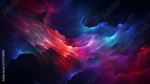 cosmic color cloudy abstract background