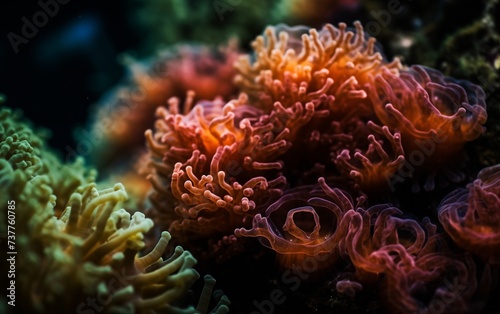 macro shot of sea corals © say_hope
