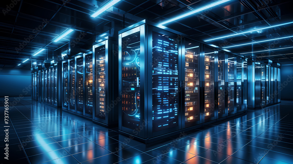Data center, the core hub of the digital era Data center, the core hub of the digital era