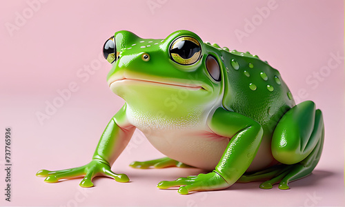 green-frog-on-the-paste