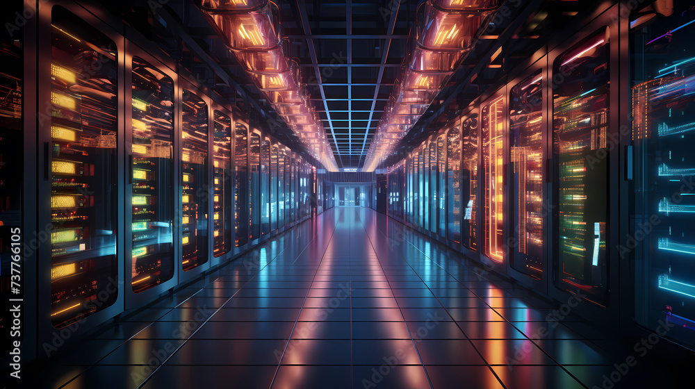 Data center, the core hub of the digital era Data center, the core hub of the digital era